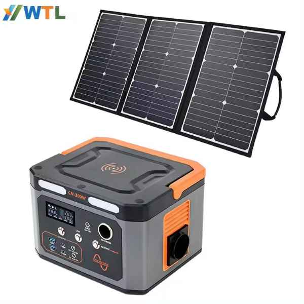 WTL Solar Generators 300W 500W 1000W 1500W 2000W 3000W 5000W 10000W UPS Outdoor Battery Portable Power Station With Solar Panels